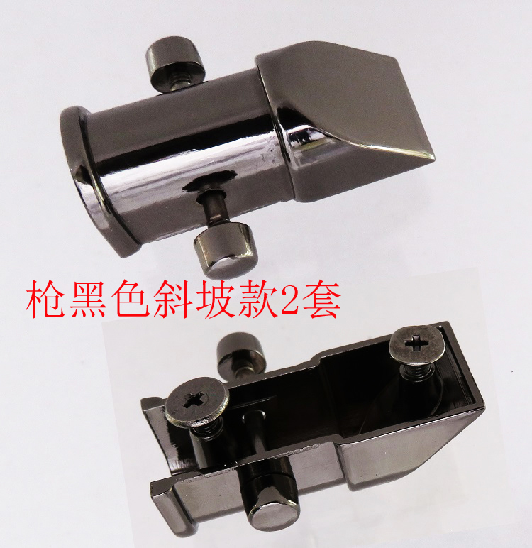 Phụ nữ mới khóa hành lý nút vàng đen dài tròn ốc vít túi bánh xe với phụ kiện phần cứng xi lanh - Phụ kiện hành lý quai vali