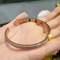 Thai Buddha Ajahn Bodhidharma Nine Purple Fire Bracelet