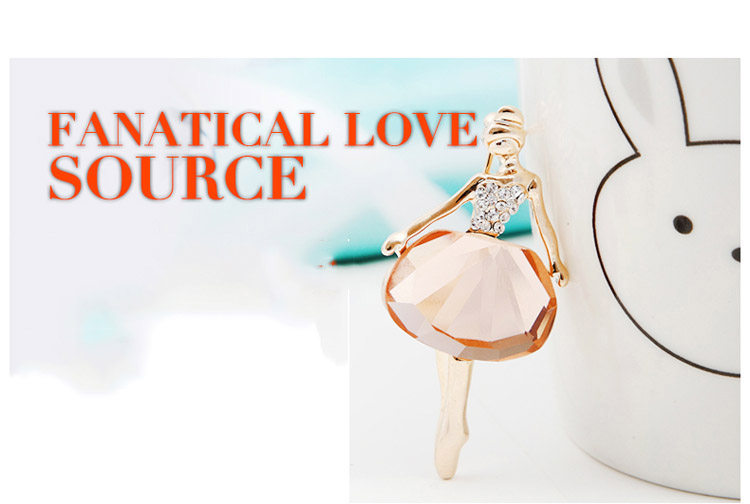 Broche femme TSFUL en cristal artificiel - Ref 1177128 Image 9