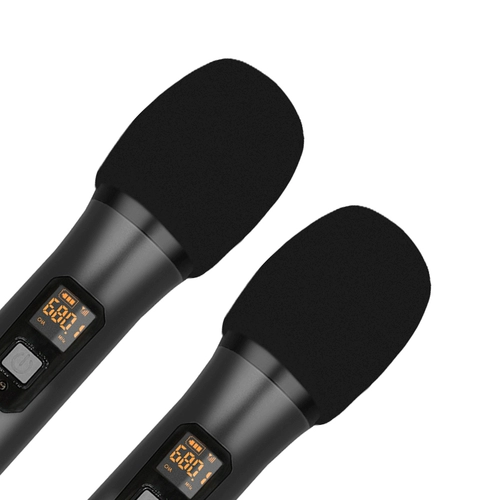 靓韵 BTU черный одноразовый микрофон U -образный беспроводной пшеничный набор пшеницы KTV Набор микрофона анти -сплайской губки