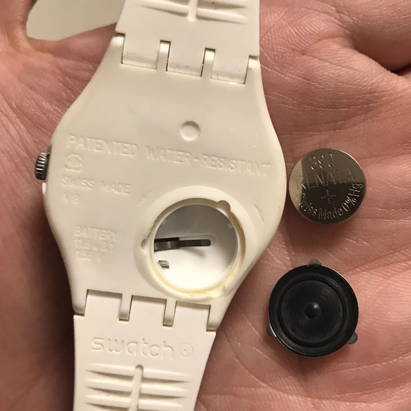 Suitable for swatch Swatch watch Swiss original battery BATTERY390