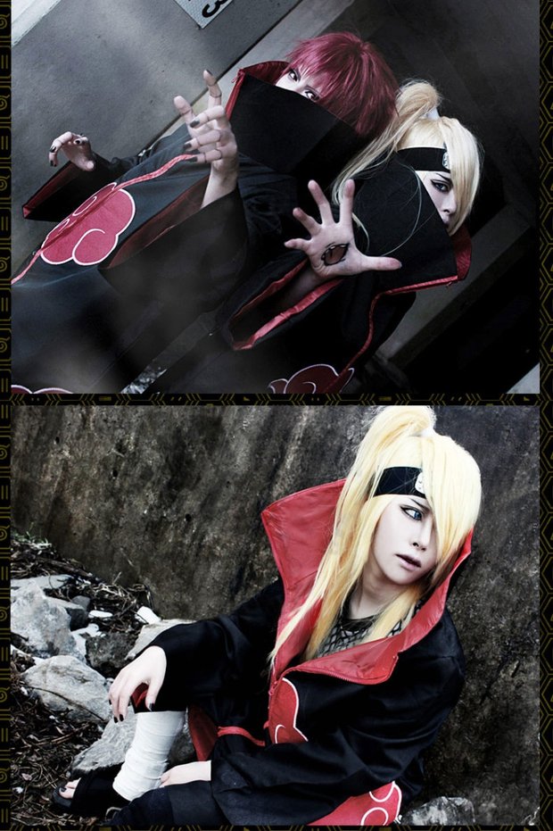 Quần áo Naruto COS Xiao tổ chức cosplay áo choàng quần áo Uchiha 鼬 蝎 蝎 蝎 cosplay mitsuri