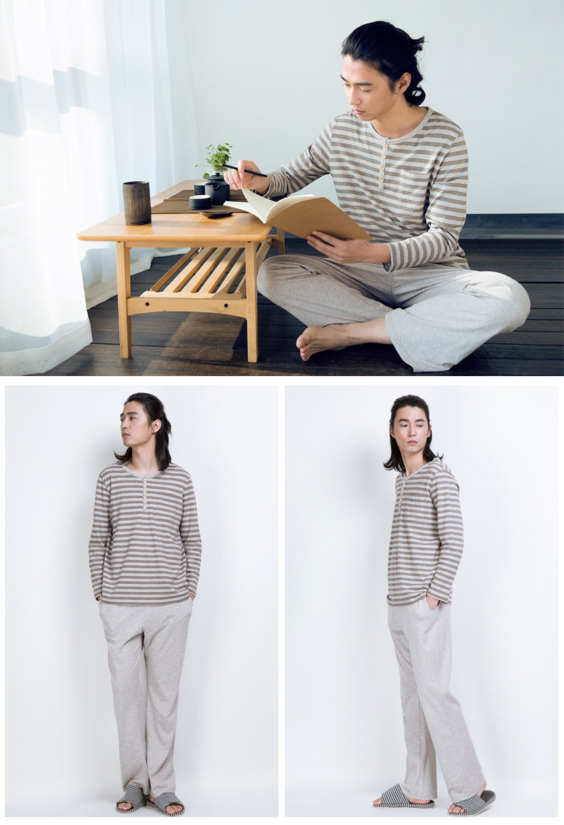 Pyjama mixte en Coton à manches longues - Ref 3005052 Image 15