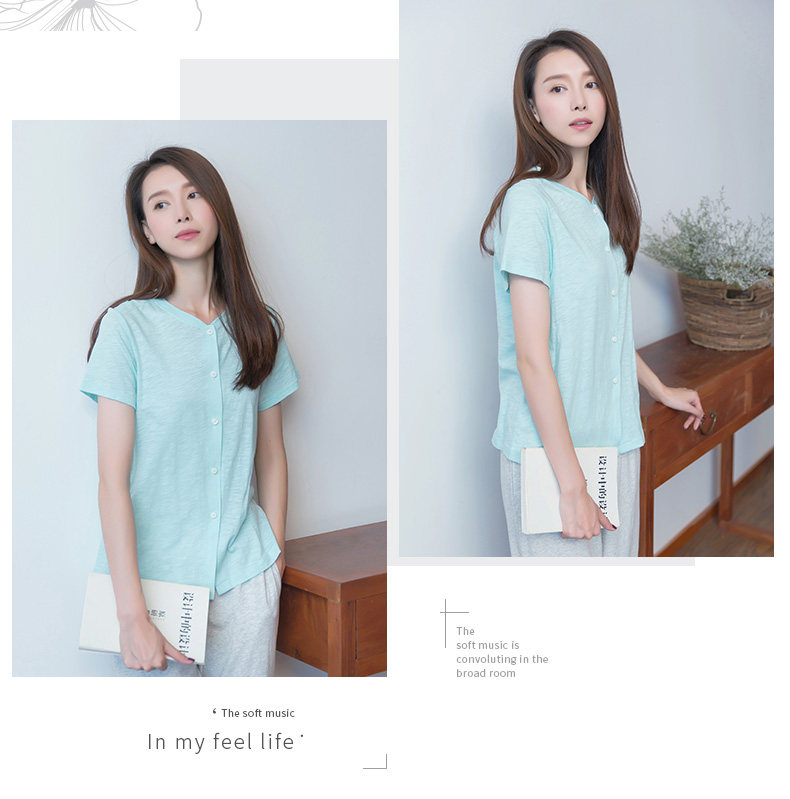 Pyjama mixte en Coton à manche courte - Ref 3005023 Image 16