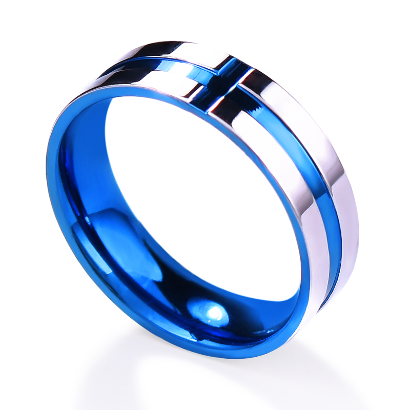 Bague homme en Acier au titane - Ref 3087470 Image 5