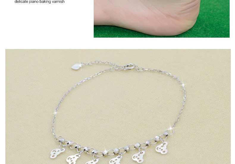 Bracelet de cheville Femme en Argenterie - Ref 3101861 Image 17