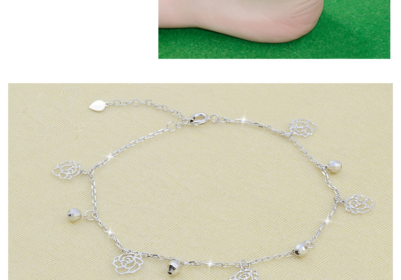 Bracelet de cheville Femme en Argenterie - Ref 3101861 Image 11