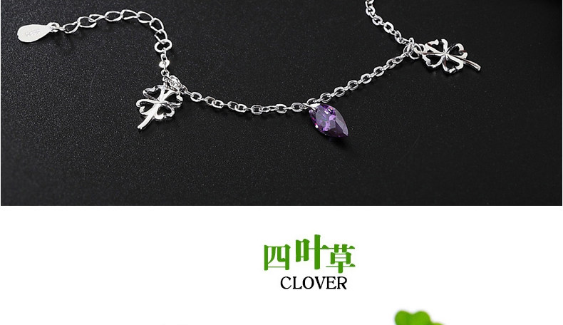 Bracelet de cheville Femme en Argenterie - Ref 3101861 Image 60