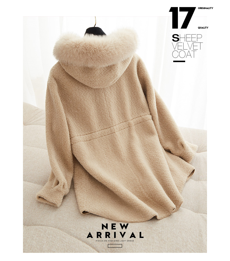 Manteau de fourrure femme XOVO - Ref 3171808 Image 8