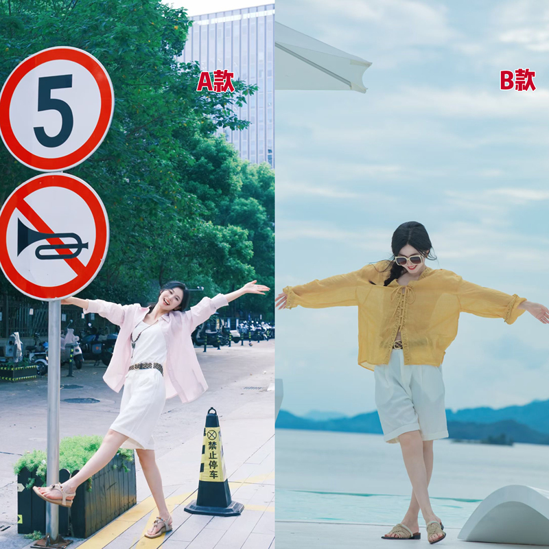 [Just Come and Get It] Vaje Low-Saturation Light Pink Linen Shirt, Loose Fit, Slimming, Korean Style, Relaxed Feel, Versatile, Sun Protection