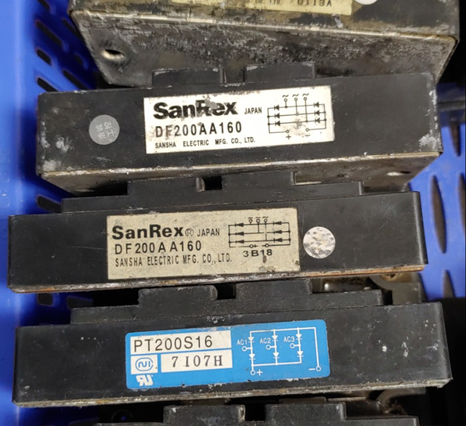 Japan's three - phase DF200A160 three - phase rectifier bridge 200A1600V