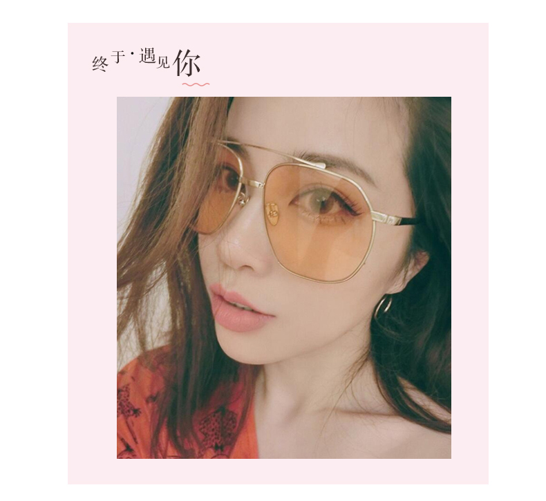 Kính đỏ gọng kính nam Liu Haoran hoa tai retro phẳng gương nữ ins Hàn Quốc kính râm cá tính mắt cận thị kính gentle monster