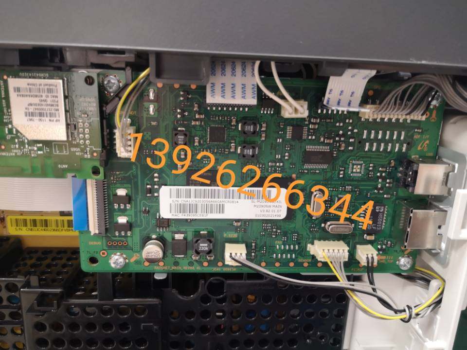 HP hpM136A motherboard HPM136NW connector board HP M136w motherboard Internet board wireless card