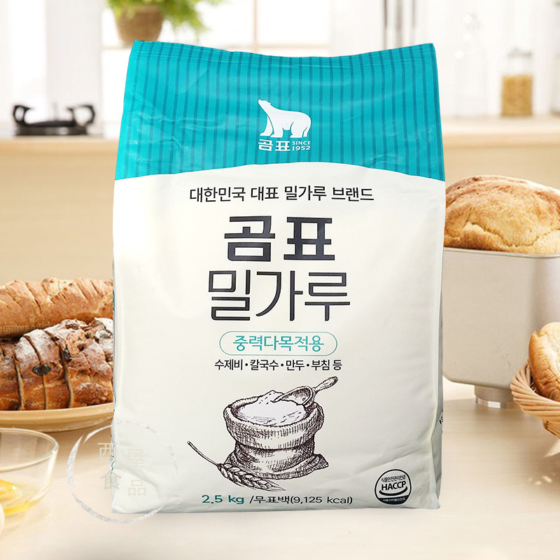[USD 16.36] South Korea imports flour high rib powder low rib baking