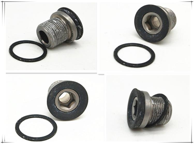 Mountain bike central axis Tianxin spline gear plate central axis screw 8 key 10 key 8 key with Himalo M15 central axis screw