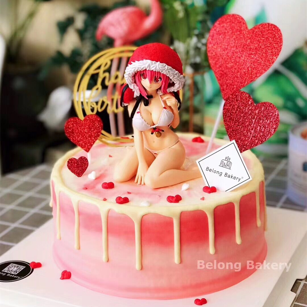 Birthday Cake Decoration Pendulum sexy Sony Doll Big Spice Emulation Girl Party Baking Creativity-Taobao