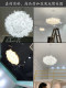 Nordic Internet-Famous Chandelier, Warm and Romantic, Master Bedroom Room Light, Creative Clothing Store, Beauty Salon Lighting, Modern and Simple