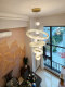 Villa Mezzanine Large Living Room Chandelier Duplex Staircase Loft Open-Air Crystal Chandelier High-End Luxury Lobby Light