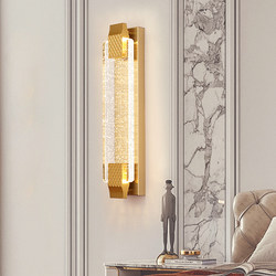 Bubble Crystal Wall Lamp Modern Light Luxury Living Room Tv Background Wall Lamp Bedroom Bedside Aisle Corridor Strip Lamp