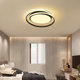 Nordic master bedroom minimalist round LED ceiling lamp modern simple warm children's room creative personalized lamps