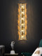 Light Luxury High-End Bedside Wall Lamp Living Room Background Wall Corridor Ktv Crystal Wall Lamp Bedroom Modern Staircase Wall Lamp