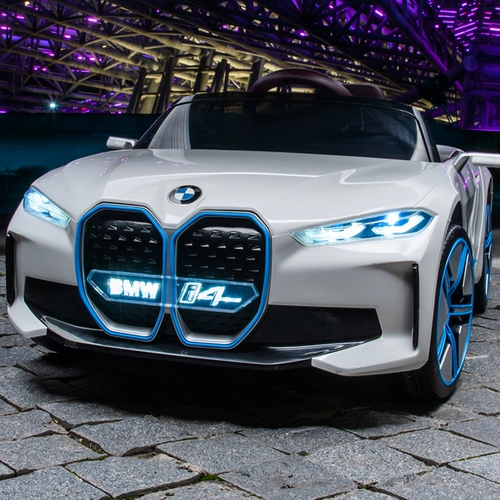 Bmw, электрический электромобиль на четырех колесах, детский транспорт подходит для мужчин и женщин, детская игрушечная машина с сидением, дистанционное управление