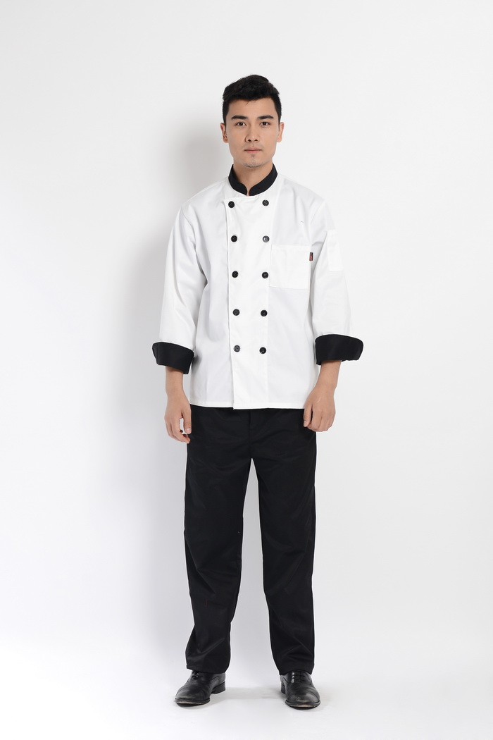 Tenue de cuisinier en coton - Ref 1908384 Image 5