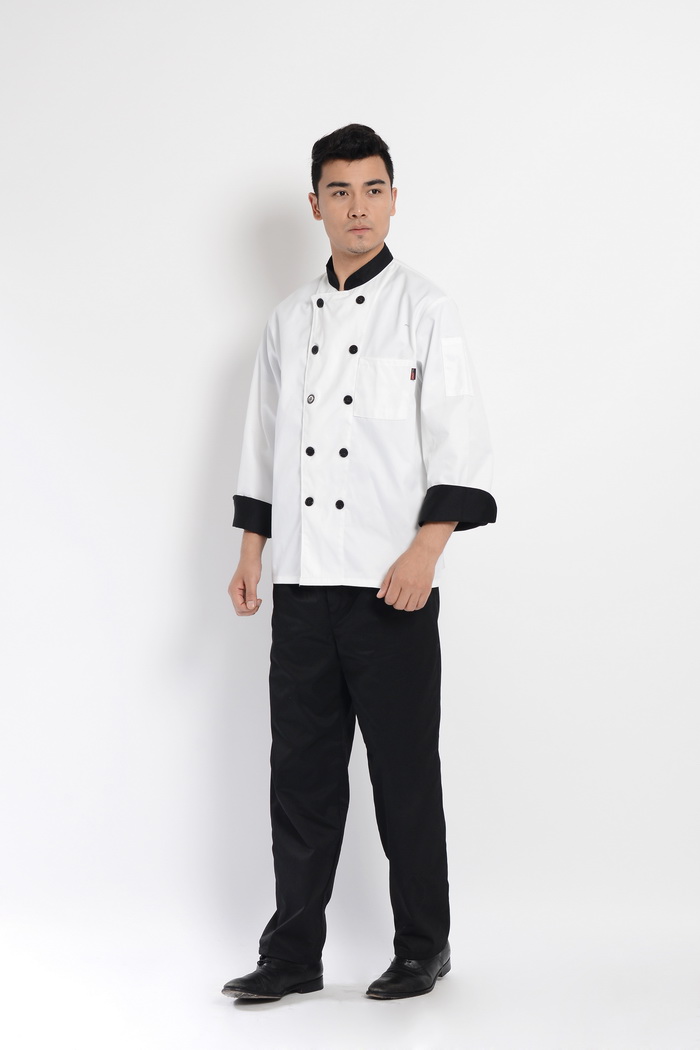 Tenue de cuisinier en coton - Ref 1908384 Image 7