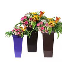 Flower barrel Flower barrel Plastic flower arrangement barrel thickened flower barrel Flower barrel Flower packaging vase Flower shop supplies