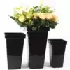 Plastic flower bucket Flower bucket Bouquet flower bucket Flower arrangement tube Business vase Florist flower arrangement bucket Household flower pot