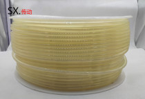 Factory direct PU polyurethane round strip PU round smooth surface this with transparent white food belt
