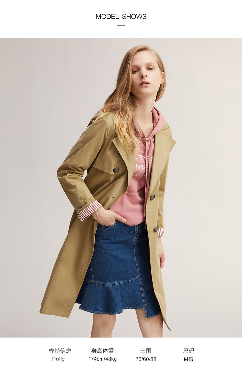 Trench pour femme DESIGNICE     en Coton - Ref 3227339 Image 13