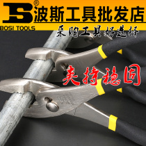 Persian nickel-iron alloy carp pliers fastening clamping pipe pliers double-hole gear adjustment opening pliers tool