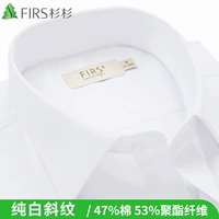С длинным рукавом 3884 Pure White Twill