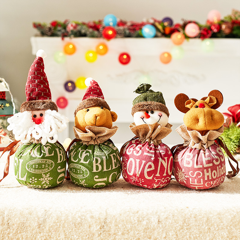 Christmas Apple Bag Creative Gift Box Gift Christmas Eve Ping An Fruit Wrapping Paper Packaging Bag Candy Box Handbag