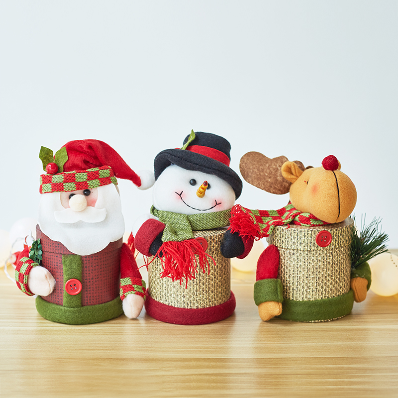 Ping An Fruit Gift gift box Christmas Eve Apple packaging box Christmas candy jar Idea Christmas gift decorations