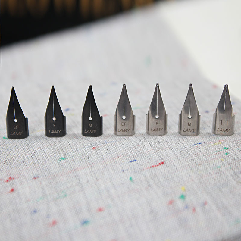 German original clothing lamy pen tip EF tip F tip new original dress black silver hunting hunter Hengjoy