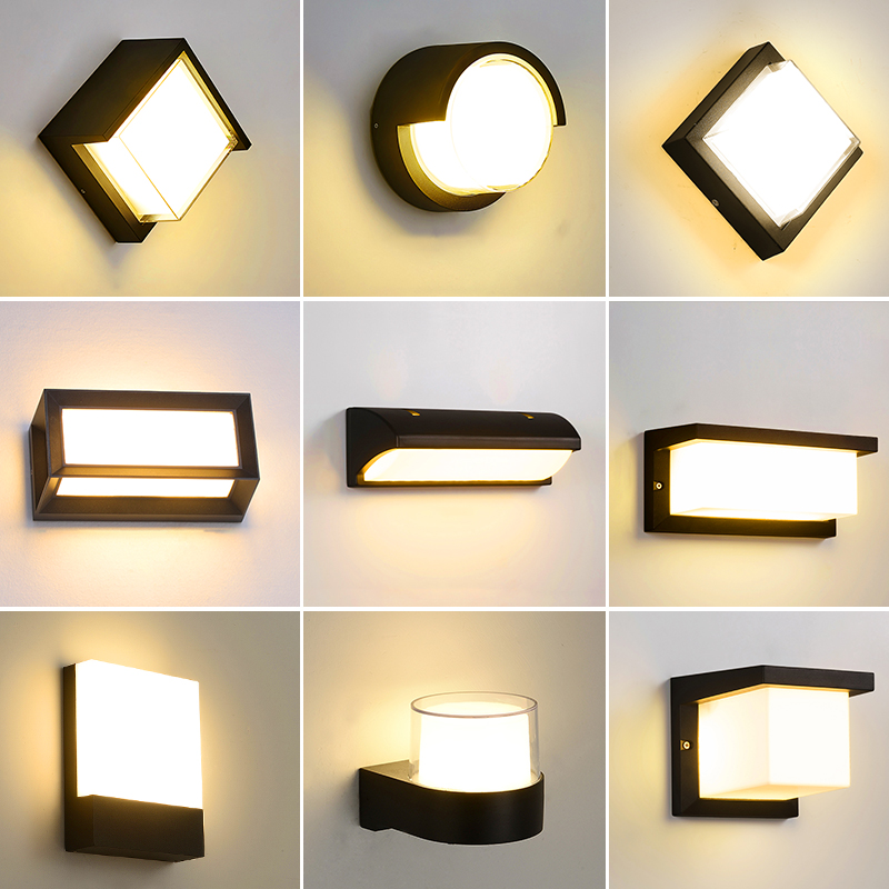 Outdoor Waterproof Wall Light Aisle Balcony Makeup Room Wall Light Hallway Aisle Head Light Outdoor Patio View Light