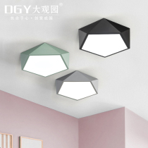 Nordic creative personality macaron bedroom ceiling lamp modern simple warm romantic master bedroom second bedroom lamp lighting