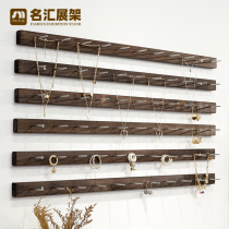 Shop with creative Net red hanging earrings nail necklace jewelry rack on the wall clothing store personality bracelet bracelet hanging wall decoration frame