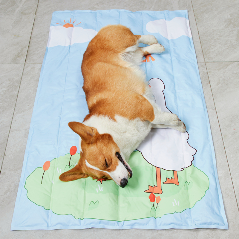 Pet Ice Mat Dog Mat Summer Cool Down Dog's Urine Kitty Mat Cool Cushion Ice Nest Summer Sleeping Mat Dog Cool Mat
