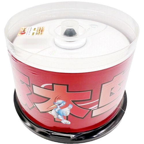 50 кусков бочек на уроженце Тайваня на местном дятеле DVD Blank CD DVD-R Диск DVD+R CD Plate 4.7G