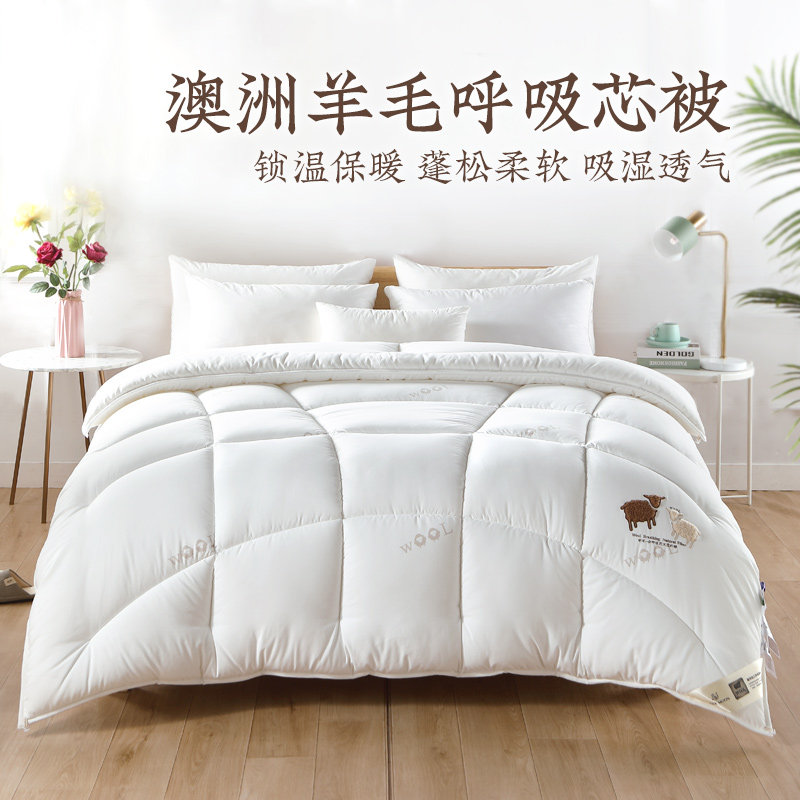 Distant Dreams Home Spinning Quilt Australian wool being sucked by a single Dormitory Cotton Quilt Thickened warm bedding quilted by a core winter quilt-Taobao