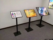 Advertising exhibition stand floor lamp box upright frame publicity poster stand for exhibition floor stand