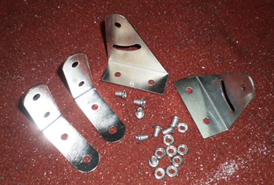 Milk tea light box hanger Order light box hook Light box accessories with screws