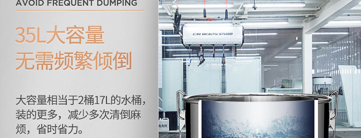 hút bụi panasonic Máy hút bụi rửa xe ô tô cao cấp Jeno với máy hút bụi xô khô và ướt công suất cao mạnh mẽ JN603-35L - Máy hút bụi máy thổi bụi mini