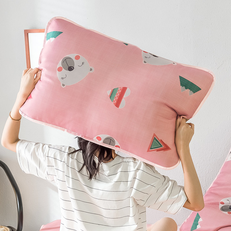 Summer mat pillow case single pillow for summer cool Ice Silk Pillowcase