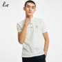 Quần áo nam RS 2019 hè trẻ trung nam đơn giản áo thun trơn áo thun polo nhỏ tươi - Polo polo áo