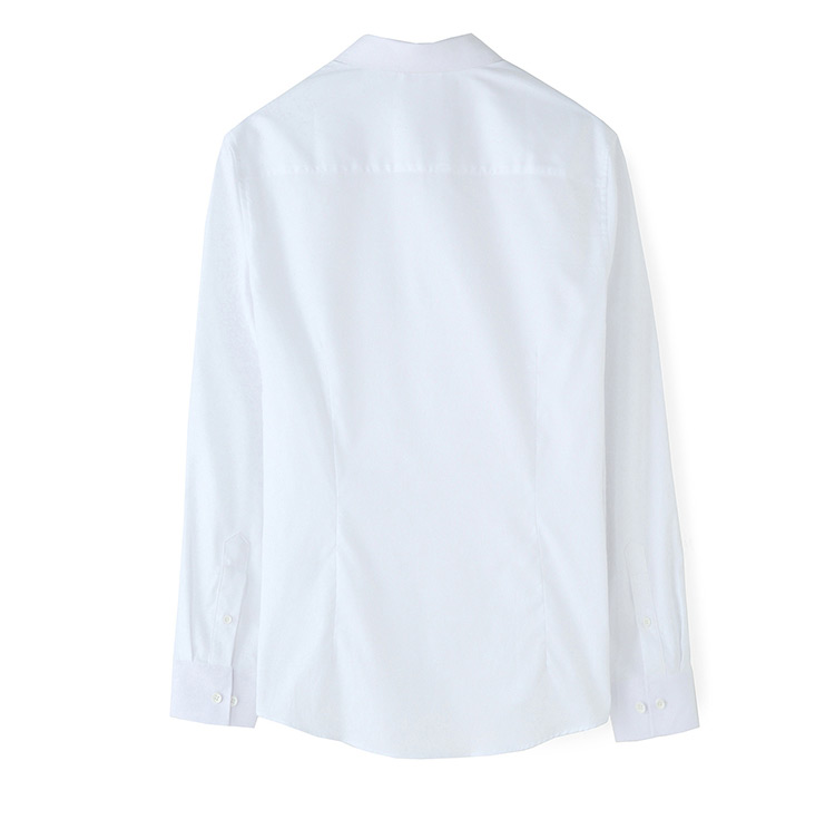 Áo thun tay dài nam cotton 2018 xuân hè mới phiên bản Hàn Quốc của xu hướng thời trang trẻ trung áo sơ mi trắng trơn kiểu áo voan đẹp