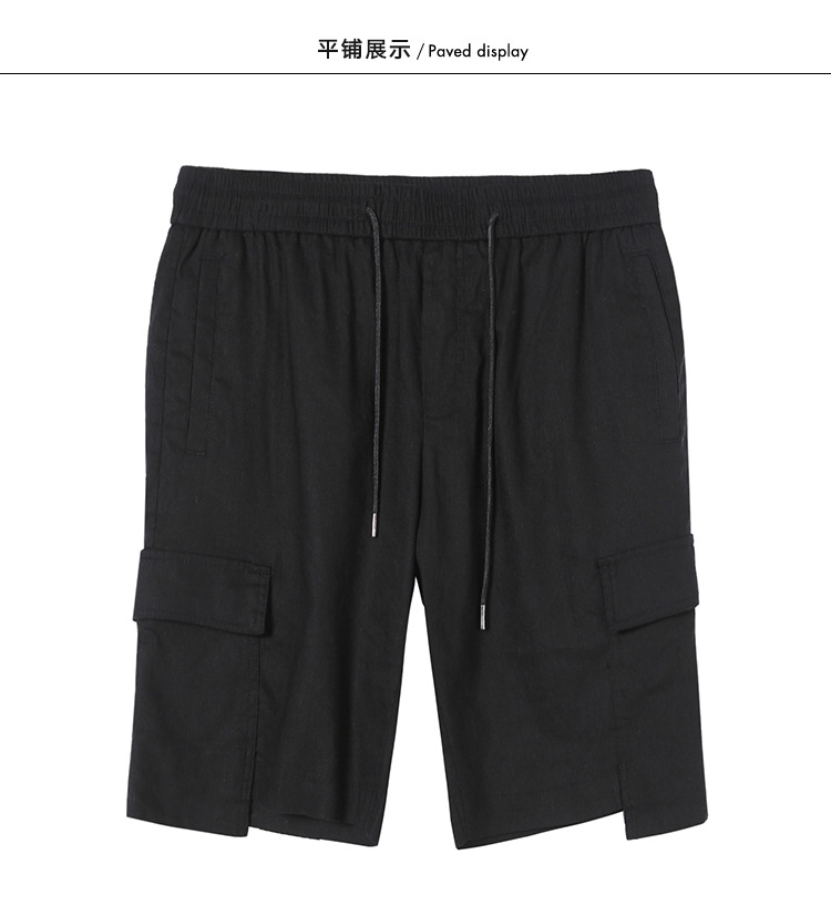 Trung tâm mua sắm RS với quần short nam mùa hè thường mặc quần dài 5 chiếc quần đi biển quần túi hộp nam